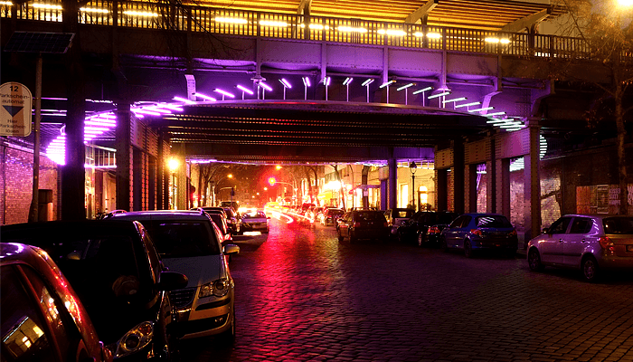 Bahnbrücke, Bleibtreustrasse, Charlottenburg