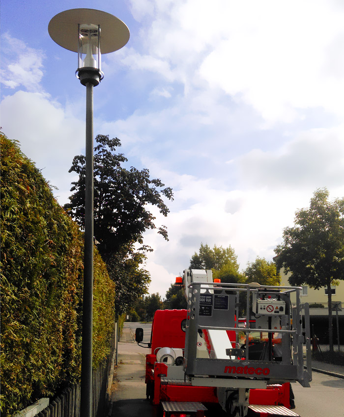 LED-Straßenbeleuchtung Ismaning